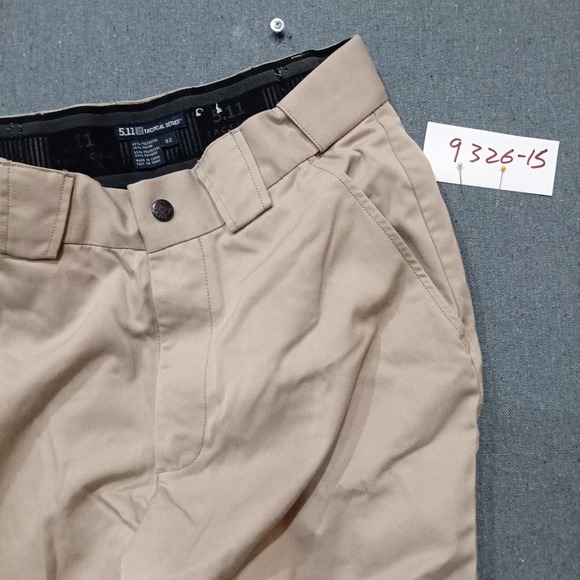 5.11 Tactical Series Other - 5.11 Tactical Series Khaki Tan Trousers Mens 32 Polyester Rayon Blend Pants